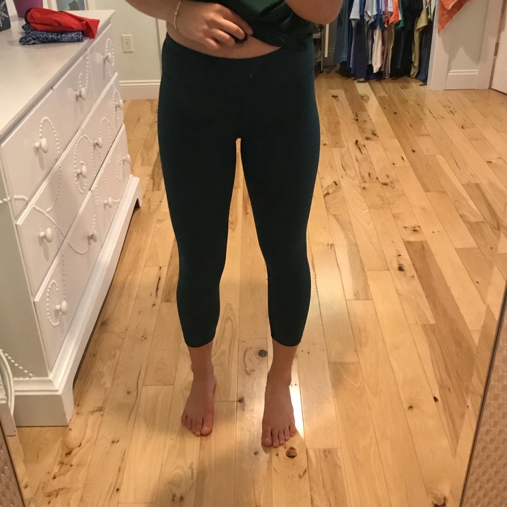 90 degrease crop leggings